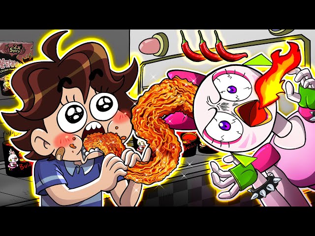 [Animation] Delicious Buldak Chica! | FNAF Security Breach Animation | SLIME CAT