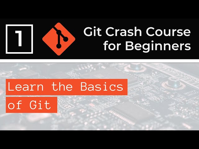 Git Crash Course for Beginners (part 1/3)