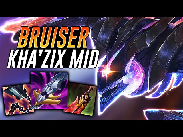 How Broken is Bruiser Kha'Zix Mid?!