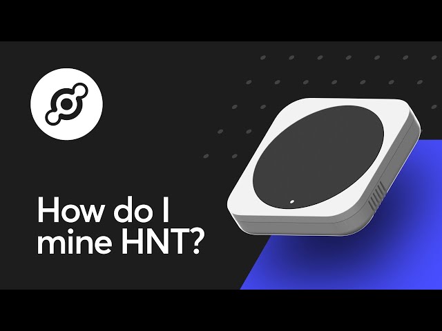 How do I mine HNT?