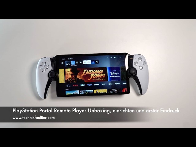 PlayStation Portal Remote Player Unboxing, einrichten und erster Eindruck