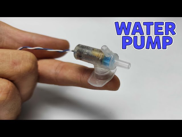 DIY Small Water Pump at home  - how to make mini water pump
