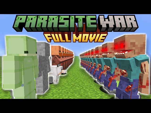 Minecraft but I survive PARASITES [FULL STORY]