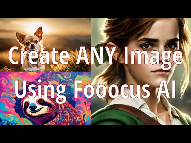 Create ANY Image with Fooocus AI