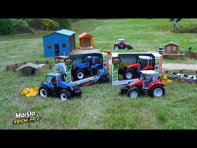 Maisto Tech R/C  Massey Ferguson and New Holland Farm Tractors