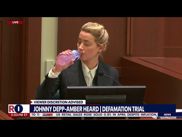 Johnny Depp lawyer calls out Amber Heard for rolling eyes on stand while deposition video plays