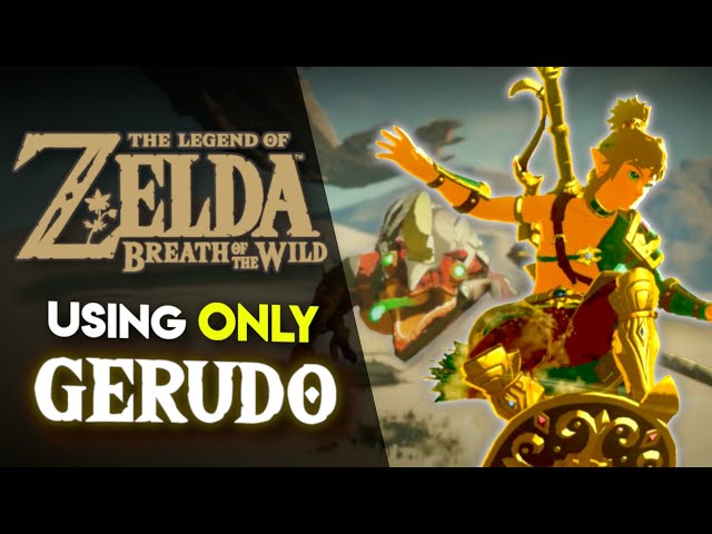 Can you BEAT Breath of the Wild using ONLY Gerudo Gear??