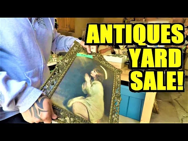 Ep264: THIS SALE HAD SOME NICE ANTIQUES! - The ORIGINAL GoPro Garage Sale Vlog!