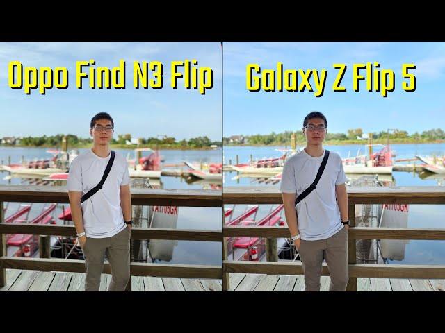 Oppo Find N3 Flip vs Samsung Galaxy Z Flip 5 Camera Comparison / 3rd Camera Necessary?