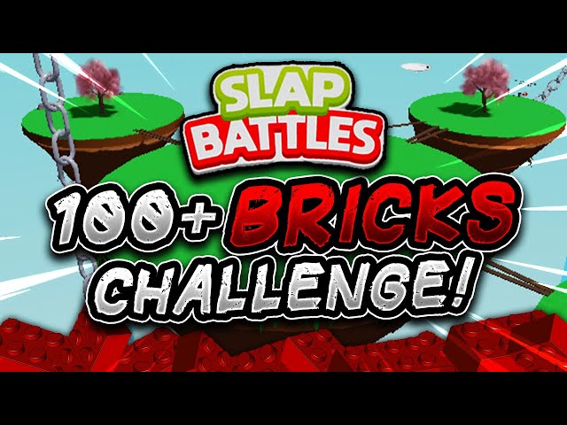 Get OVER 100+ BRICKS on the MAIN ISLAND Challenge in Slap Battles - Roblox