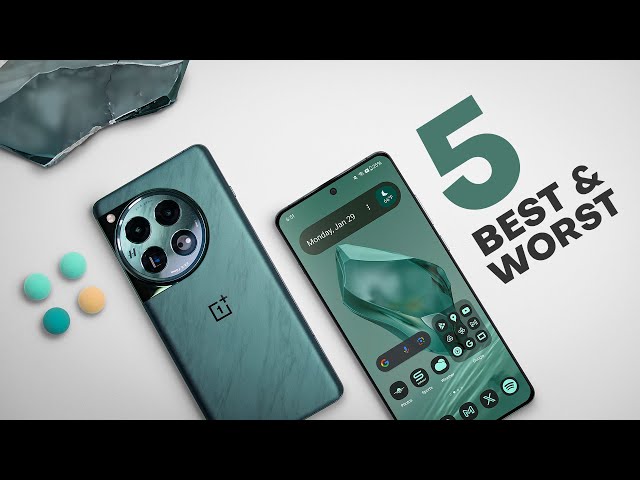 OnePlus 12 - 5 Best and 5 Worst Things!