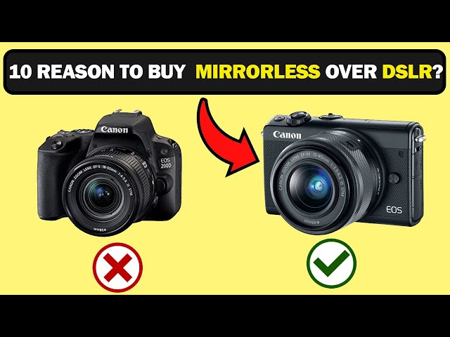 Mirrorless Camera: 10 reason to buy over DSLR in 2020 |Tech Rater|
