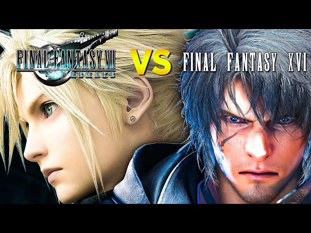 Is Final Fantasy 7 Remake BETTER Than Final Fantasy 16?