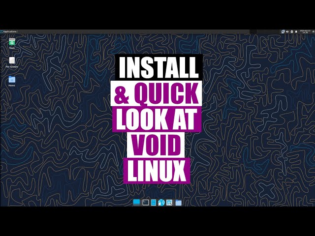 Void Linux - An Independent Distro Doing Its Own Thing