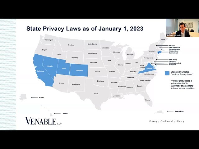 2023 Privacy Update: Briefing on New State Data Privacy Laws