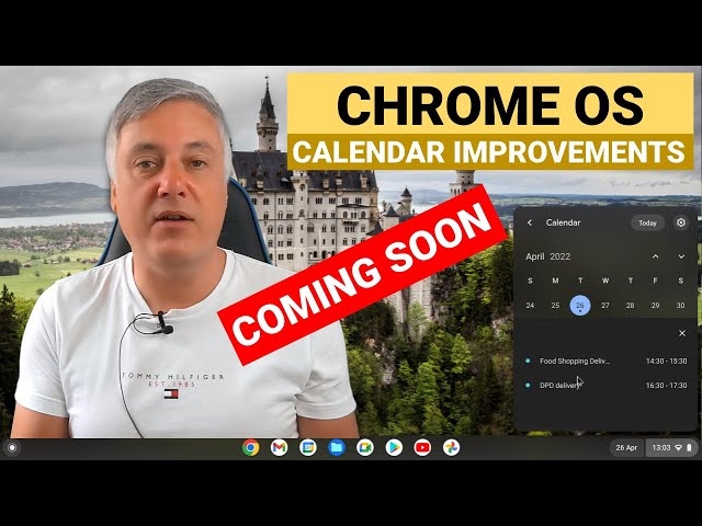 Check out the latest improvements to the Chrome OS calendar