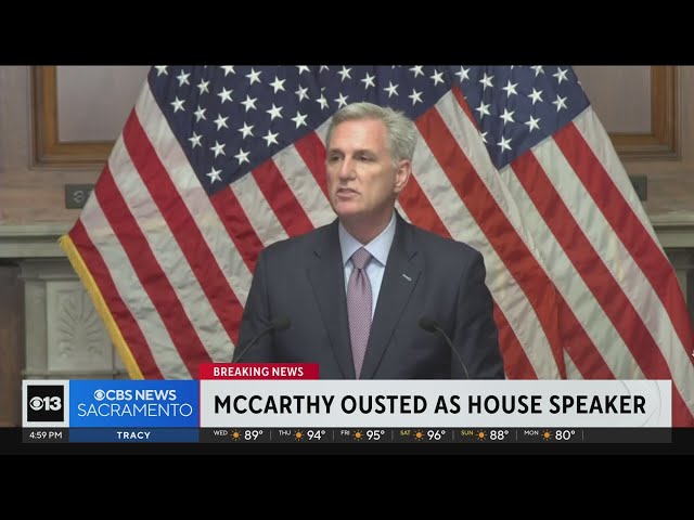 California lawmakers react to Kevin McCarthy being ousted as House Speaker