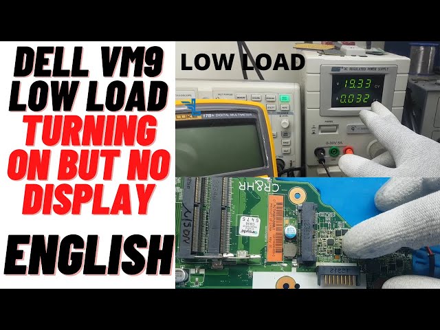 Dell Vostro VM9 Low load Amps Turning On but No display Case Fix | Online Laptop Repairing Course