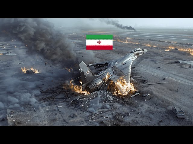 IRAN LOST RUSSIAN FIGHTER JETS! An Israeli-American strike destroyed SU-35's bought by Tehran!