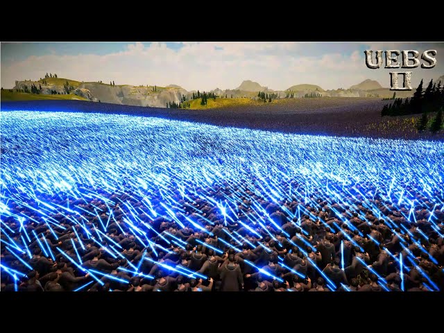 Star Wars Epic: Jedi’s Battle with Burned Zombies | Ultimate Epic Battle Simulator 2 | UEBS 2