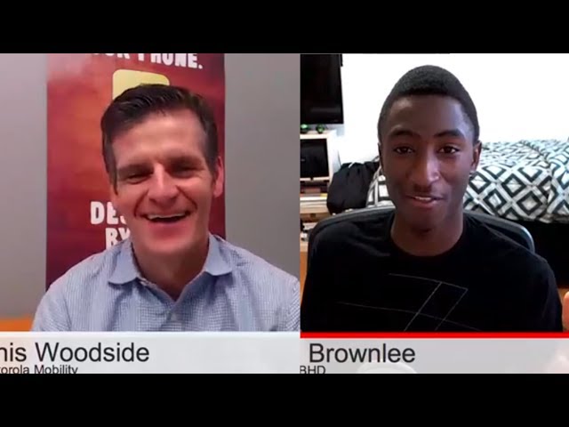 MKBHD Hangout with Motorola CEO Dennis Woodside!
