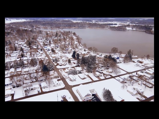 Edinboro Snow Flyover - 3/18/24