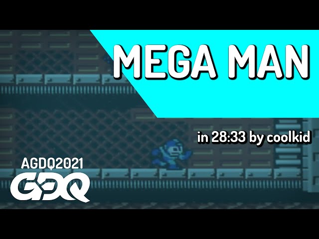 Mega Man by coolkid in 28:33 - Awesome Games Done Quick 2021 Online