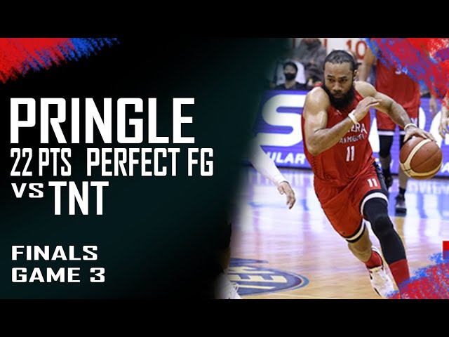 Stanley Pringle Full Highlights 22 pts (Perfect field goal) vs TNT | Finals Game 3