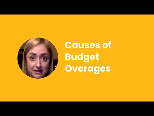Common Causes of Budget Overages - Suze Haworth