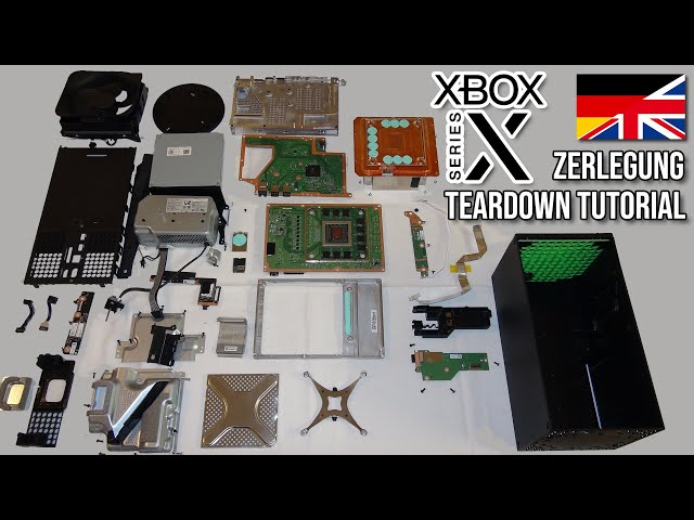 XBox Series X Teardown / Disassembly Tutorial & technical guide (for replacing SSD, cleaning etc.) 🪛