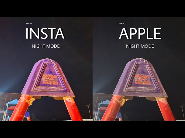 Insta360 X4 VS iPhone 15 Pro Max | NIGHT MODE | Camera Test