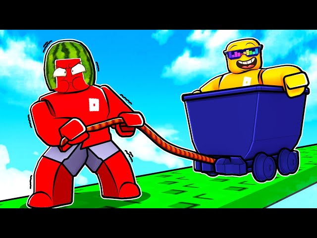 Roblox TWO PLAYER RIDE A CART