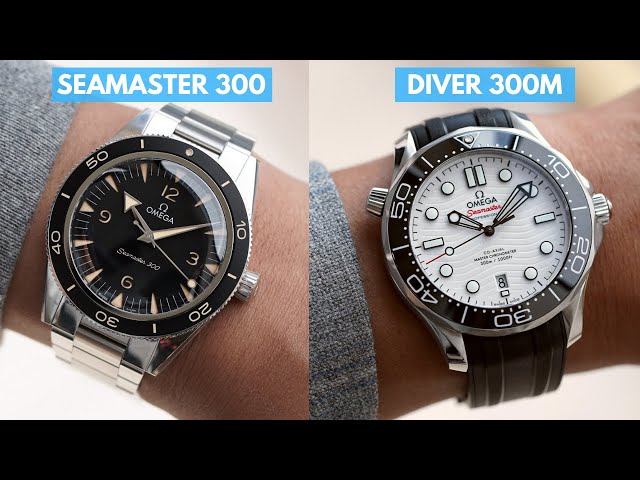 OMEGA Seamaster 300 or Diver 300m? | Watch Review & Comparison!