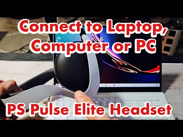 PlayStation Pulse Elite Wireless Headset: How to Connect to PC/Laptop/Computer via Bluetooth