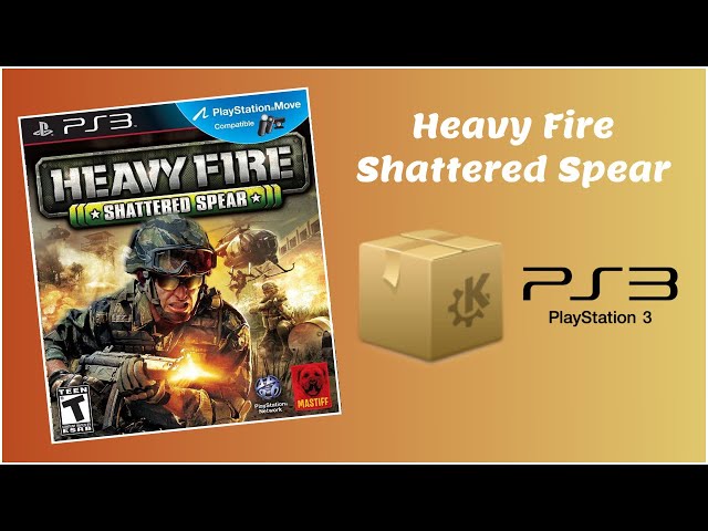 Heavy Fire Shattered Spear PKG PS3