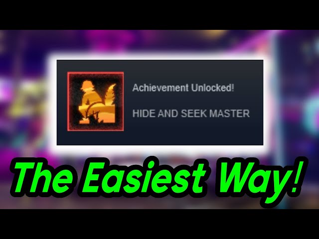 The Easiest way to get the Hide and Seek Master Achievement! (FNAF: Security Breach)