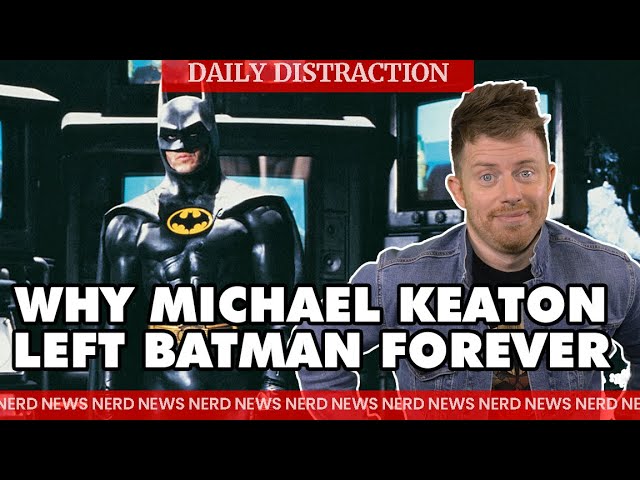 Why Michael Keaton Didn’t Return for Batman Forever + More! (Daily Nerd News)
