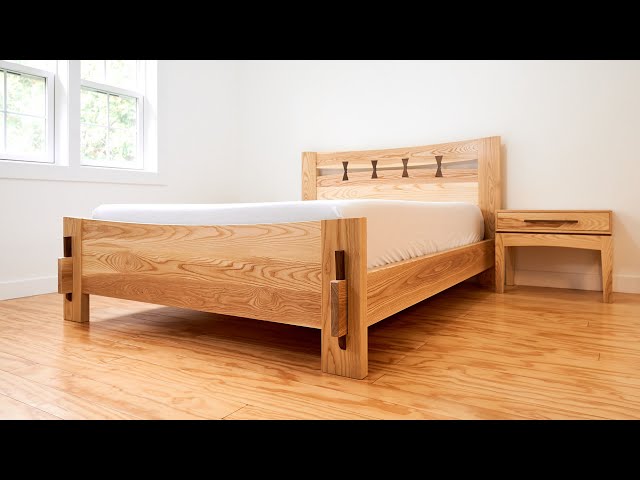 Making A Modern Bed with Traditional Joinery