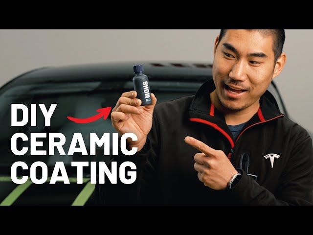 Easy Ceramic Coating For Paint And PPF - How To Apply GYEON MOHS EVO - TESBROS