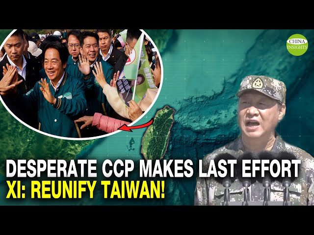 Facing collapse, unifying Taiwan is CCP’s life-saving straw/May be the last election battle with CCP