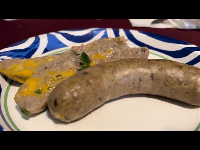 Homemade Bratwurst | Jalapeño and Cheddar | Traditional