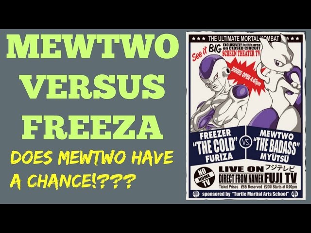 Mewtwo vs. Frieza Fight Breakdown