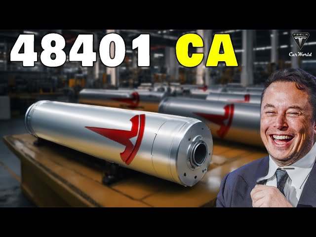 Tesla NEW Update 4680 Battery: INSANE New parameters about Density, Production Location and MORE!