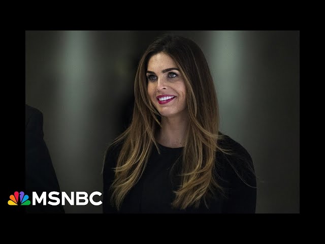 Hope Hicks testimony provided the ‘mic drop moment’ for prosecutors - former federal prosecutor