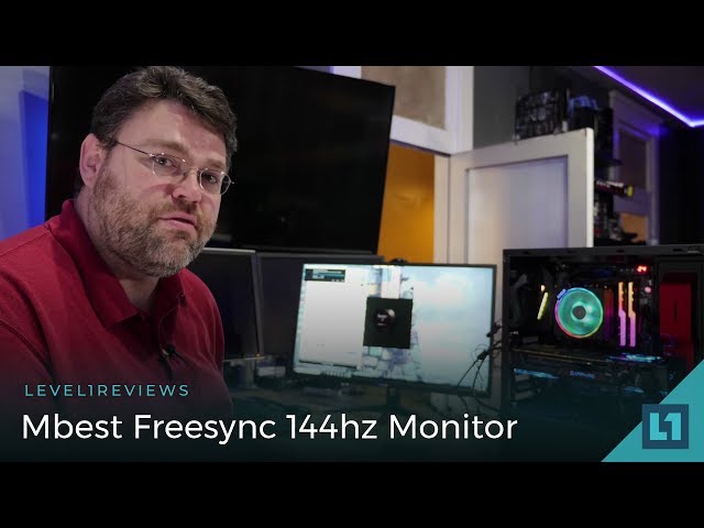 Mbest Freesync 144hz Gaming Monitor Review