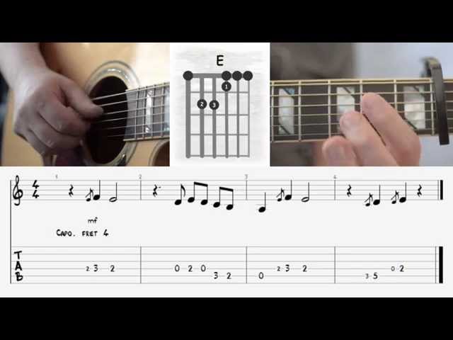 Philipp Dittberner- Wolke 4 -How to play I Akkorde I Chords - Tutorial - Guitar Lesson