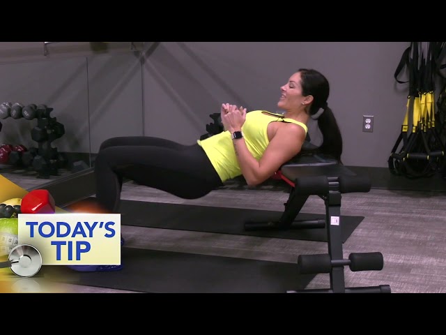 Fitness tip: Exercise to work your glutes