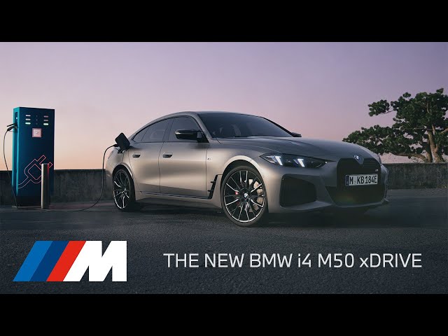 THE NEW BMW i4 M50 xDrive.