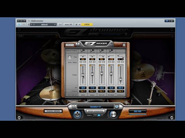 Toontrack EZDrummer The Classic  Four-Mic Sounds