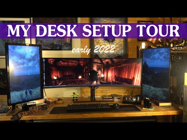 My Desk Setup Tour: Monitors, Gear, Gadgets, and How I Use It All (+ moving update)